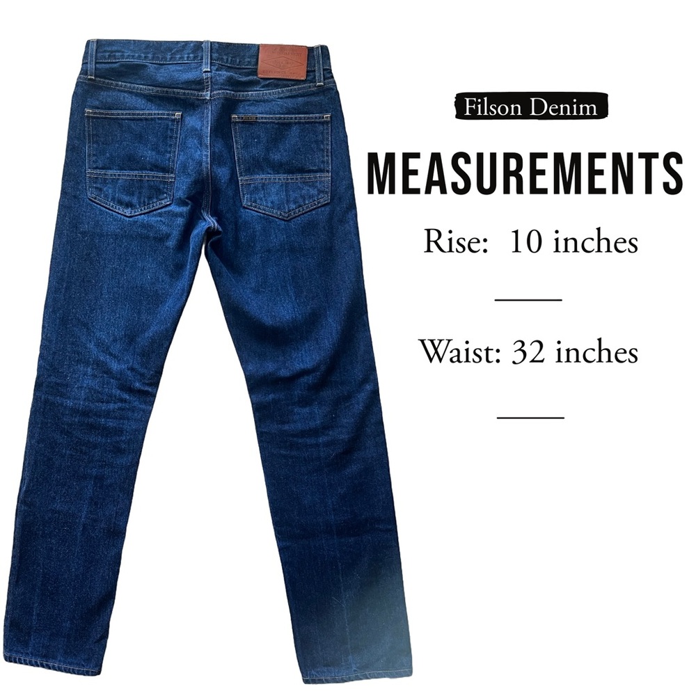 Filson Men's Rail Splitter Straight Jeans